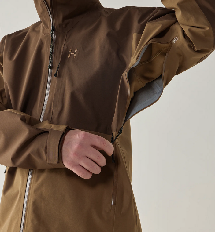 Shoppa Haglöfs Astral GTX II Jacket Men True Black Produktbild-Vorschau 4